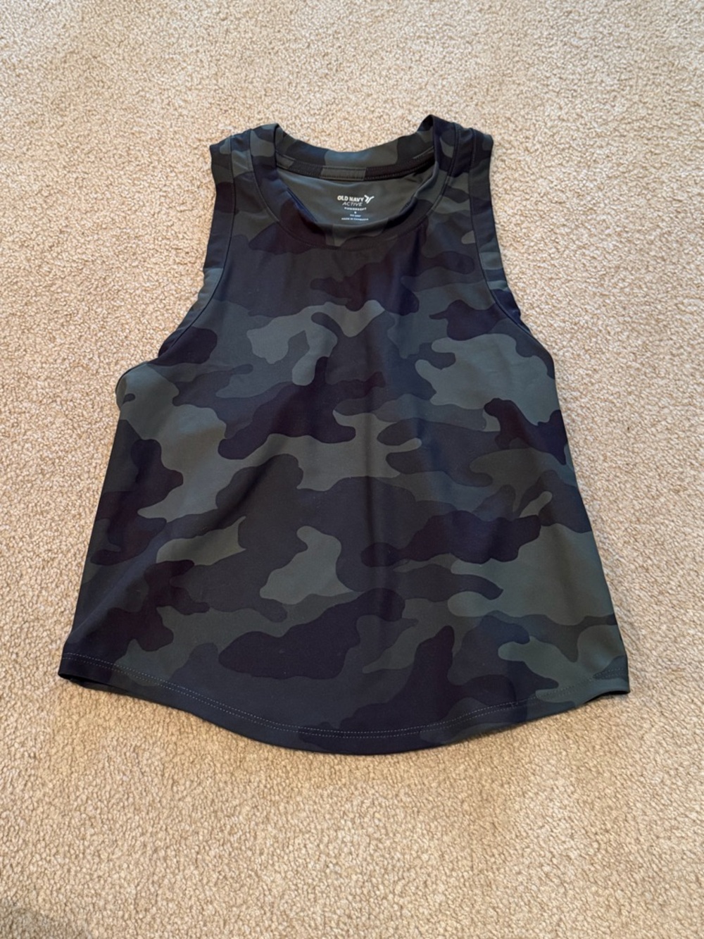 Women’s Old Navy Camo Athletic Tank Top